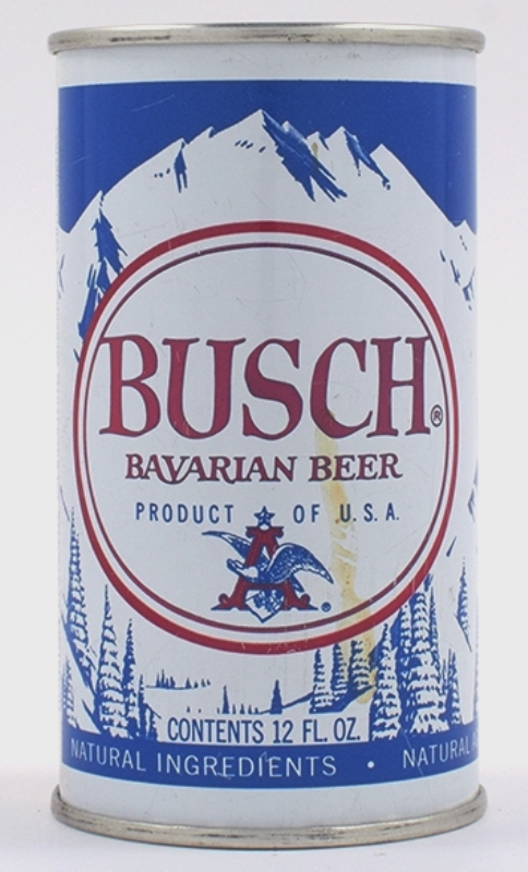 Busch Bavarian Beer Test Can