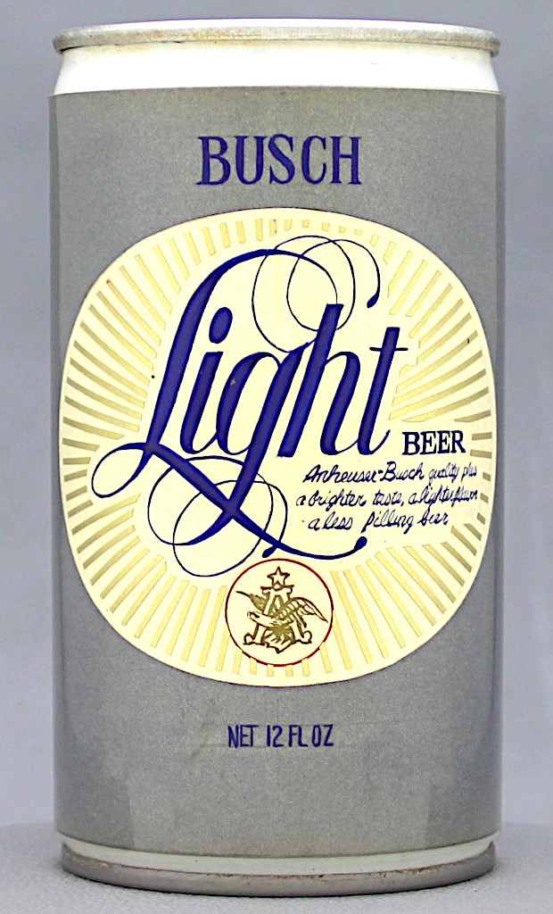 Busch Light Beer Test Can