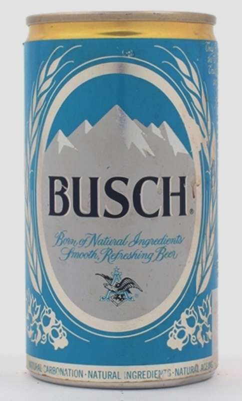 Busch Bavarian Beer Test Can