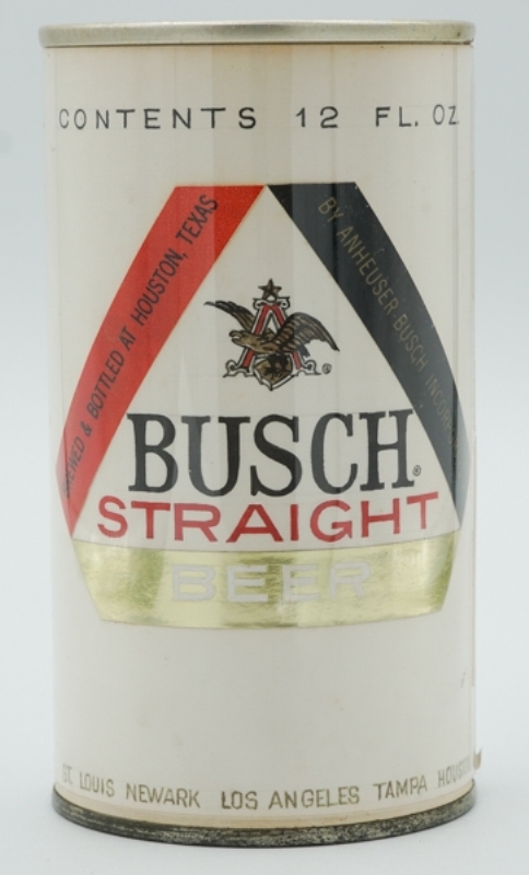 Busch Straight Beer Test Can