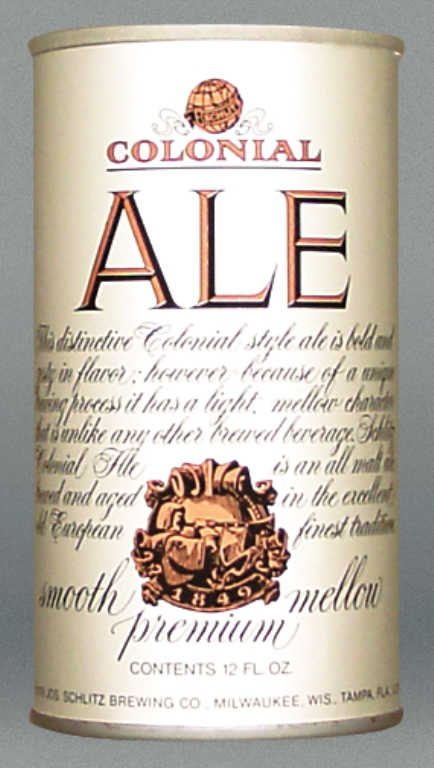 Colonial Smooth Mellow Premium Ale Test Can