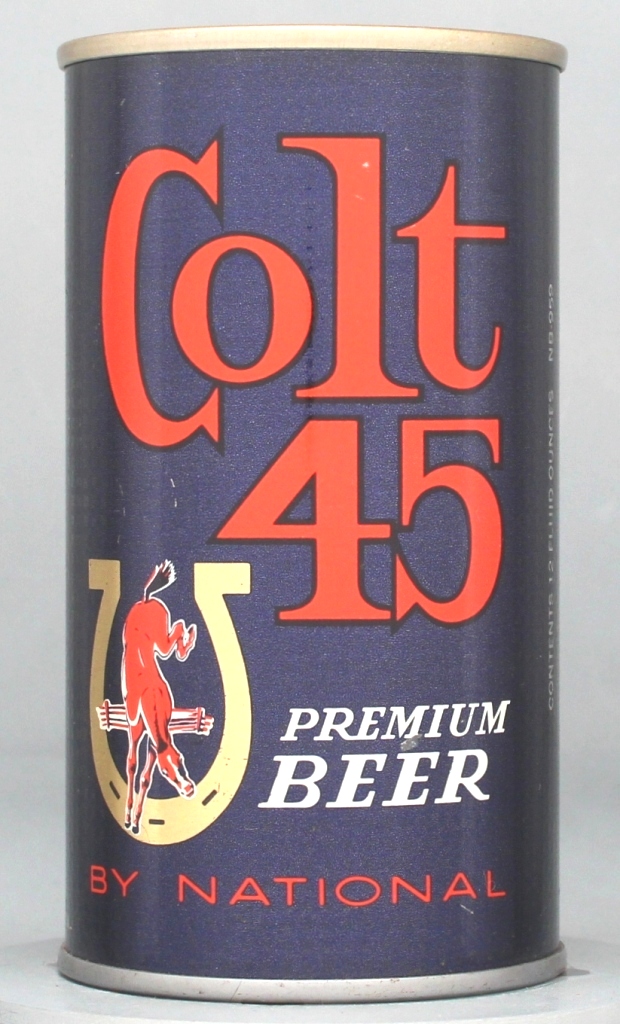 Colt 45 Premium Beer 12 Oz Tab Top Can