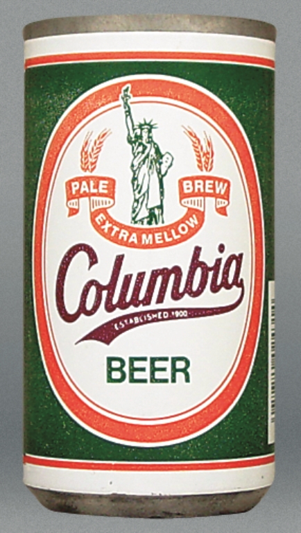Columbia Beer Test Can
