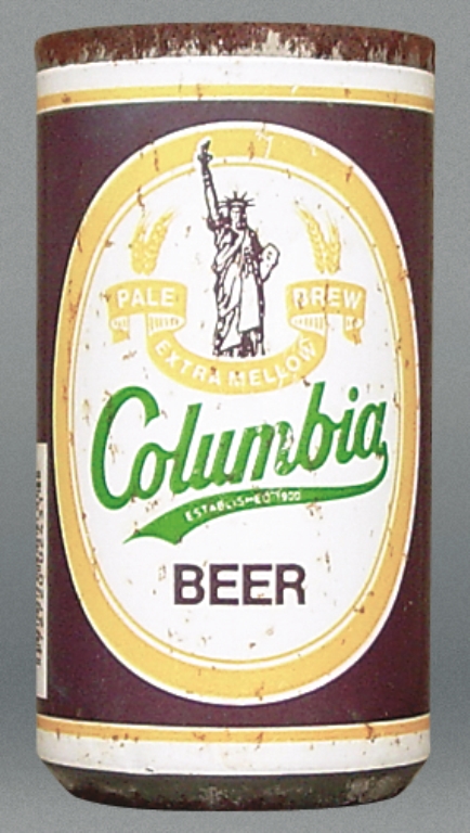 Columbia Beer Test Can