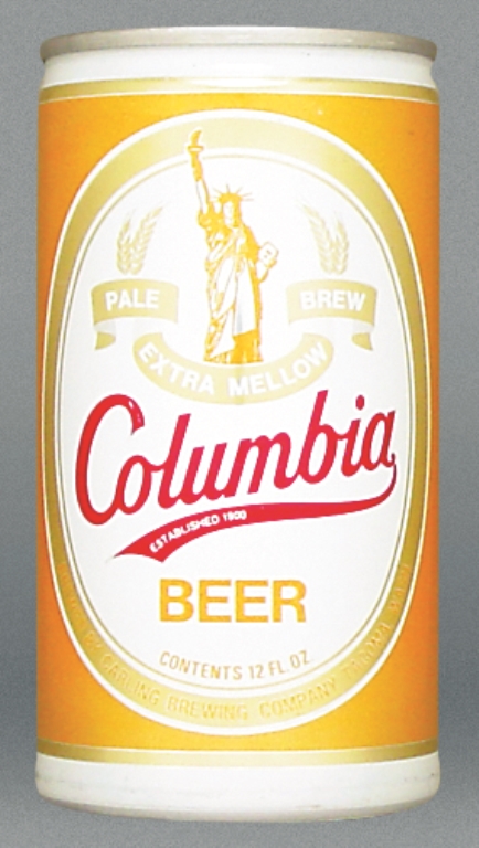 Columbia Beer Test Can