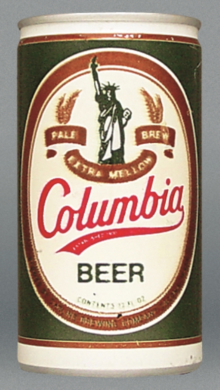 Columbia Beer Test Can