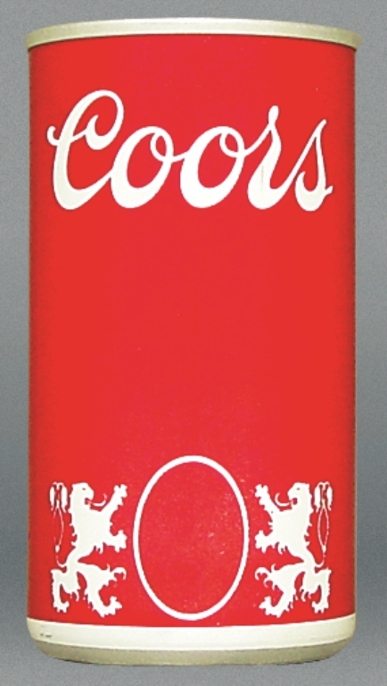 Coors Beer Test Can
