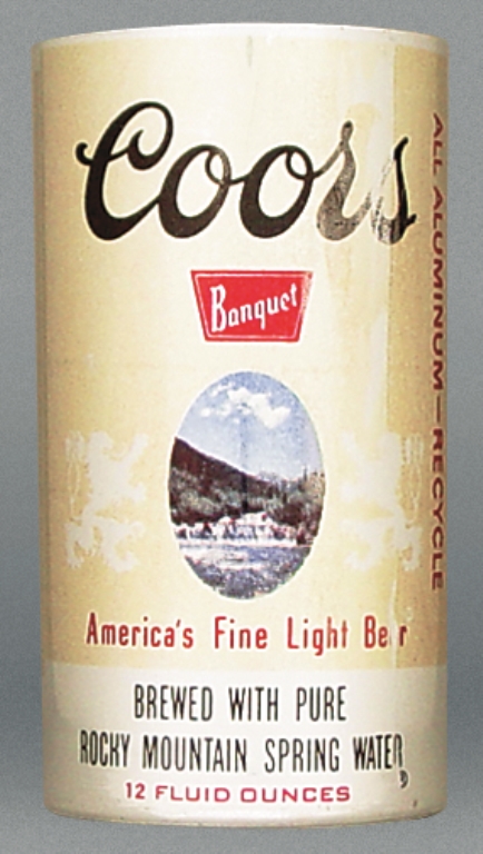 Coors Banquet Beer Test Can