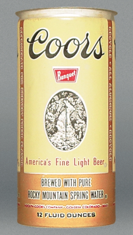 Coors Banquet Beer Test Can