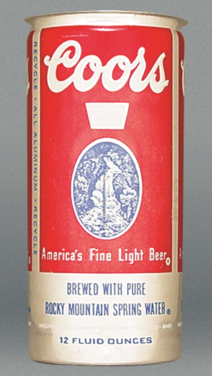 Coors Banquet Beer Test Can