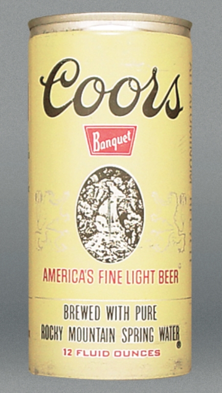 Coors Banquet Beer Test Can