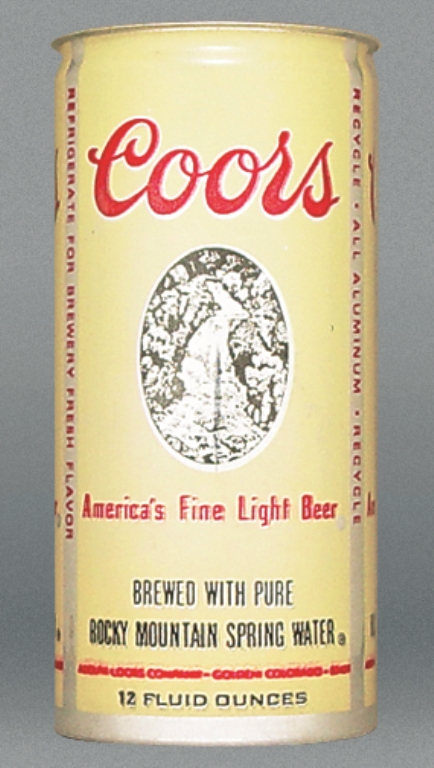 Coors Fine Light Beer Test Can