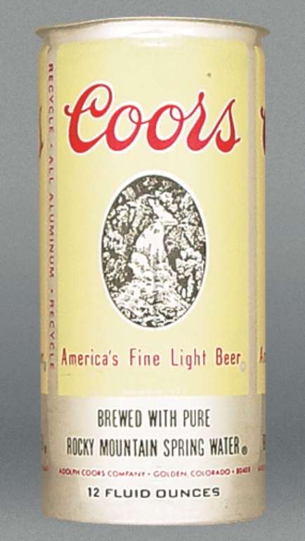 Coors Fine Light Beer Test Can