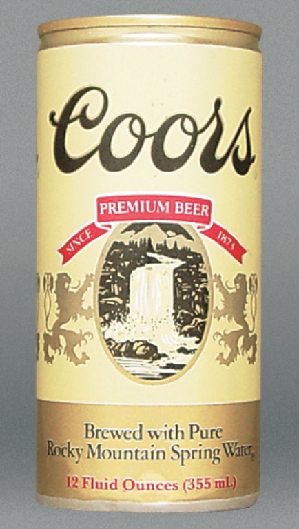 Coors Premium Beer Test Can