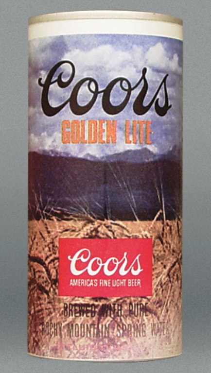 Coors Golden Lite Beer Test Can