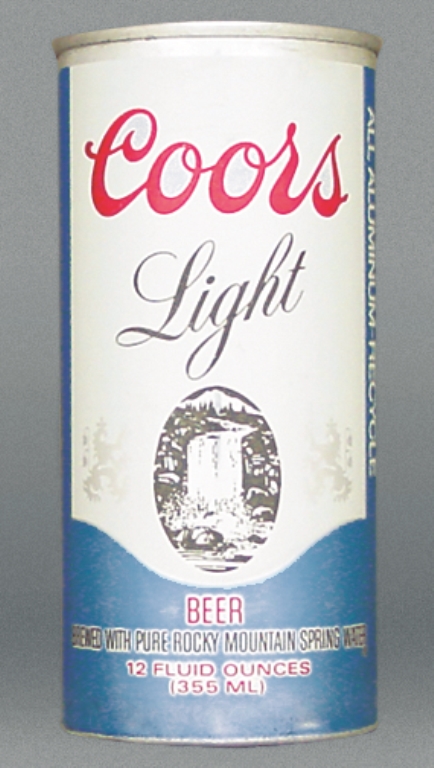 Coors Light Beer Test Can