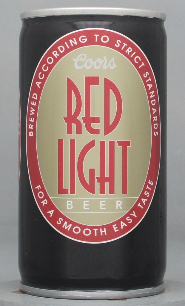 Coors Red Light Beer 12 Oz Tab Top Can