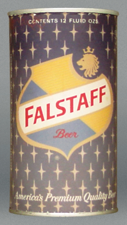 Falstaff Beer Test Can
