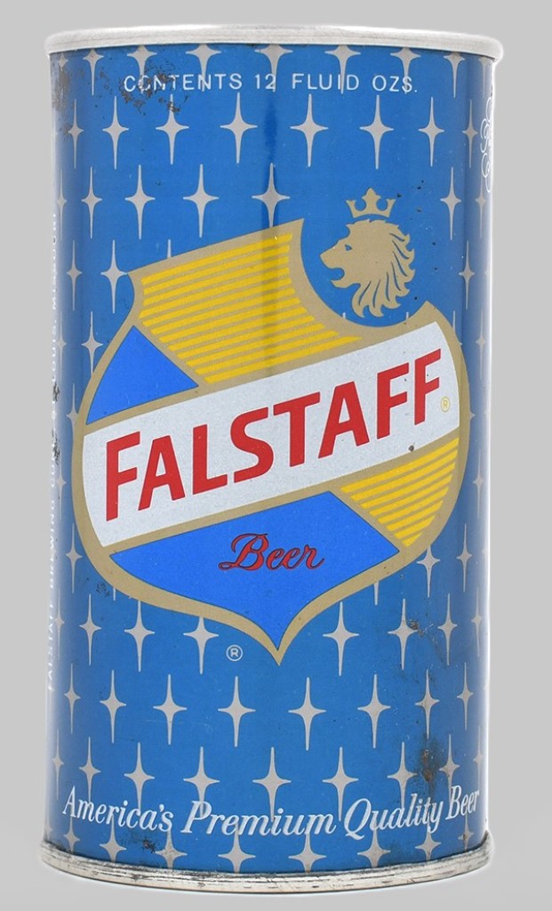 Falstaff Beer 12 Oz Tab Top Can