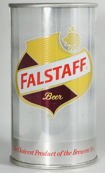 Falstaff Beer Test Can