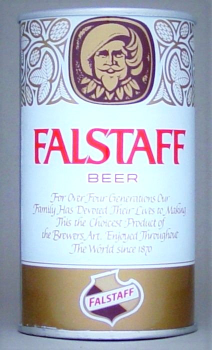 Falstaff Beer Test Can