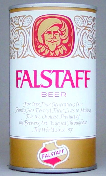 Falstaff Beer Test Can