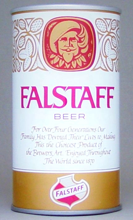 Falstaff Beer Test Can