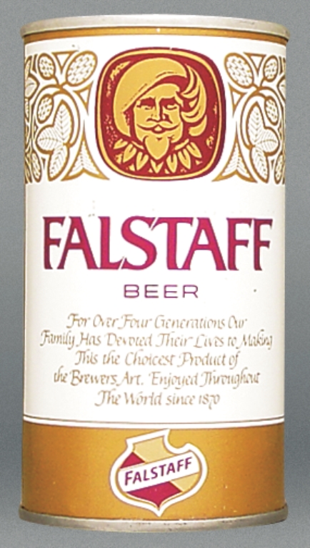 Falstaff Beer Test Can