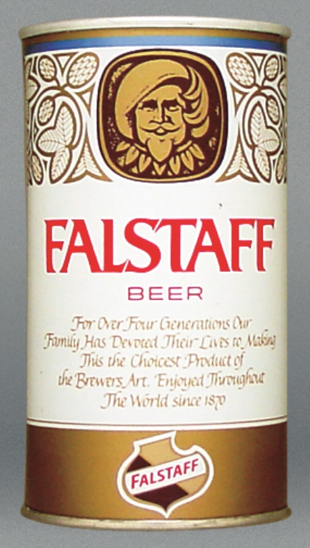 Falstaff Beer Test Can