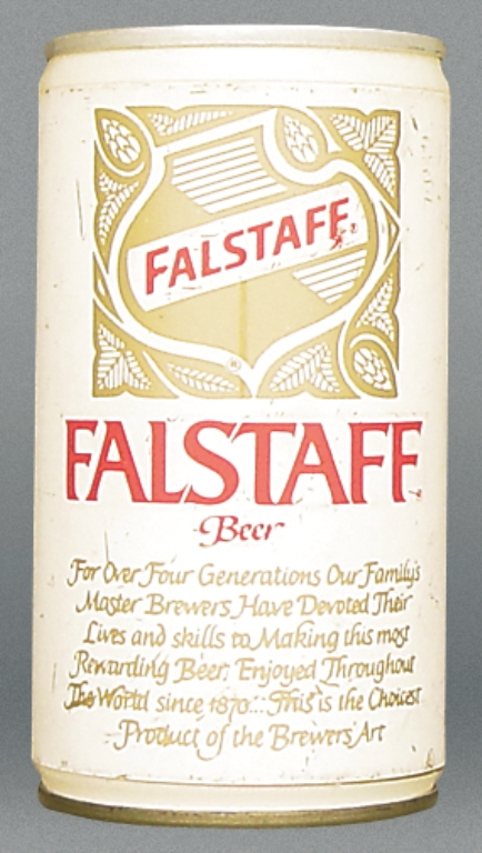 Falstaff Beer Test Can