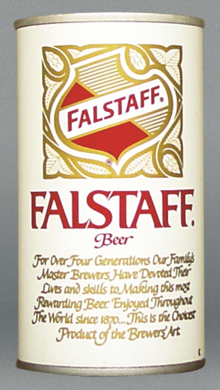 Falstaff Beer Test Can