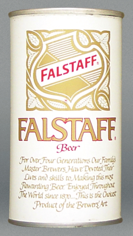 Falstaff Beer Test Can
