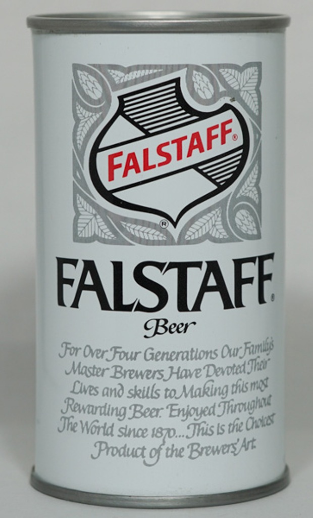 Falstaff Beer Test Can