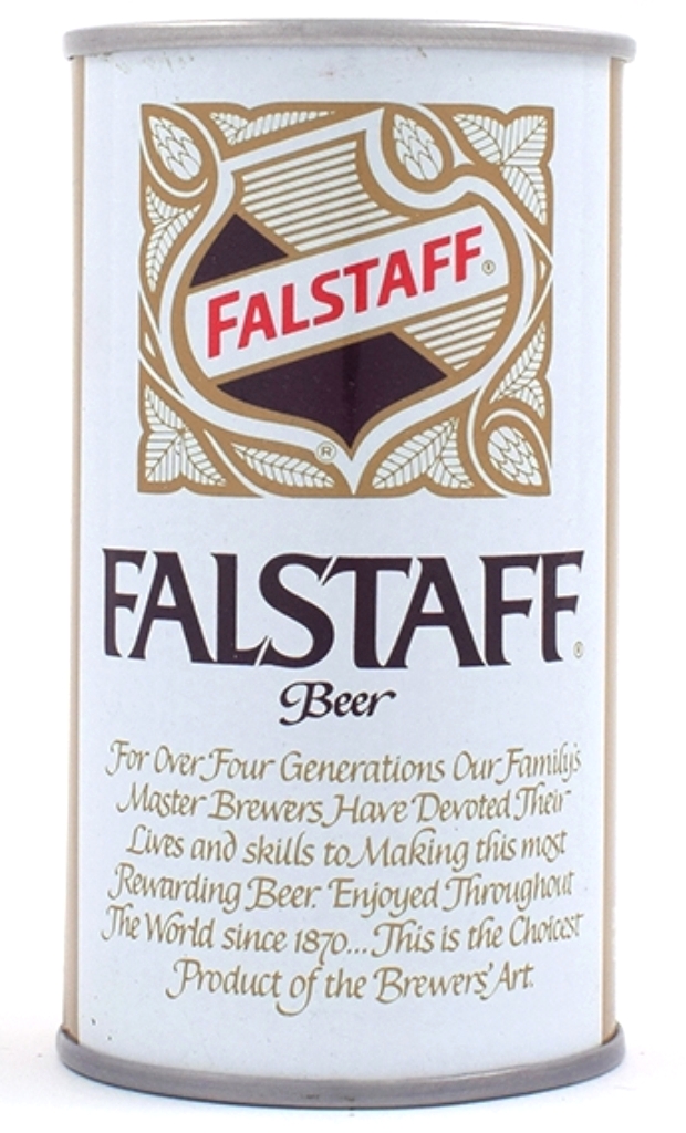Falstaff Beer Test Can