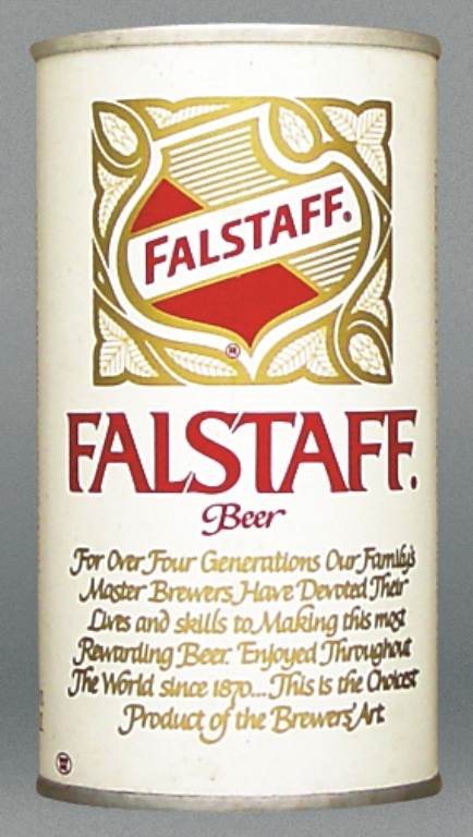 Falstaff Beer Test Can