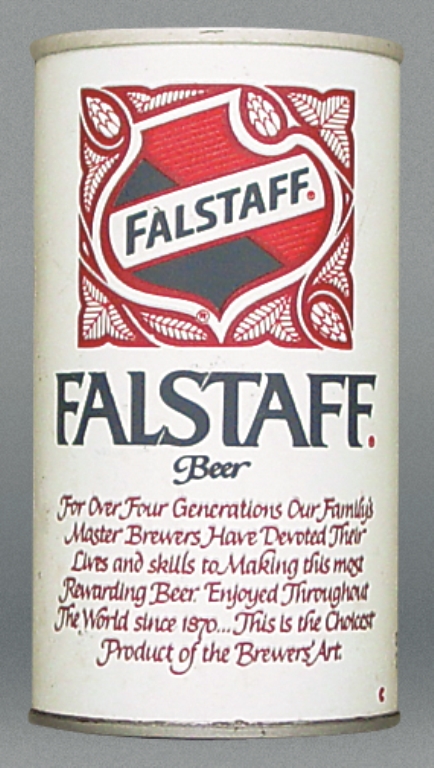 Falstaff Beer Test Can