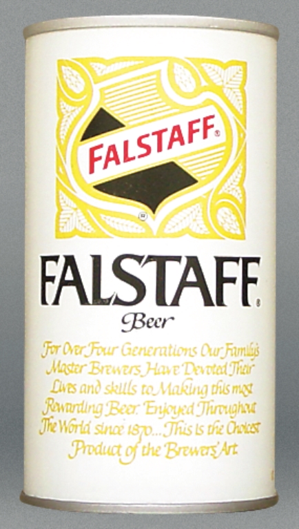 Falstaff Beer Test Can