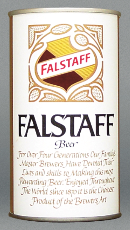 Falstaff Beer Test Can