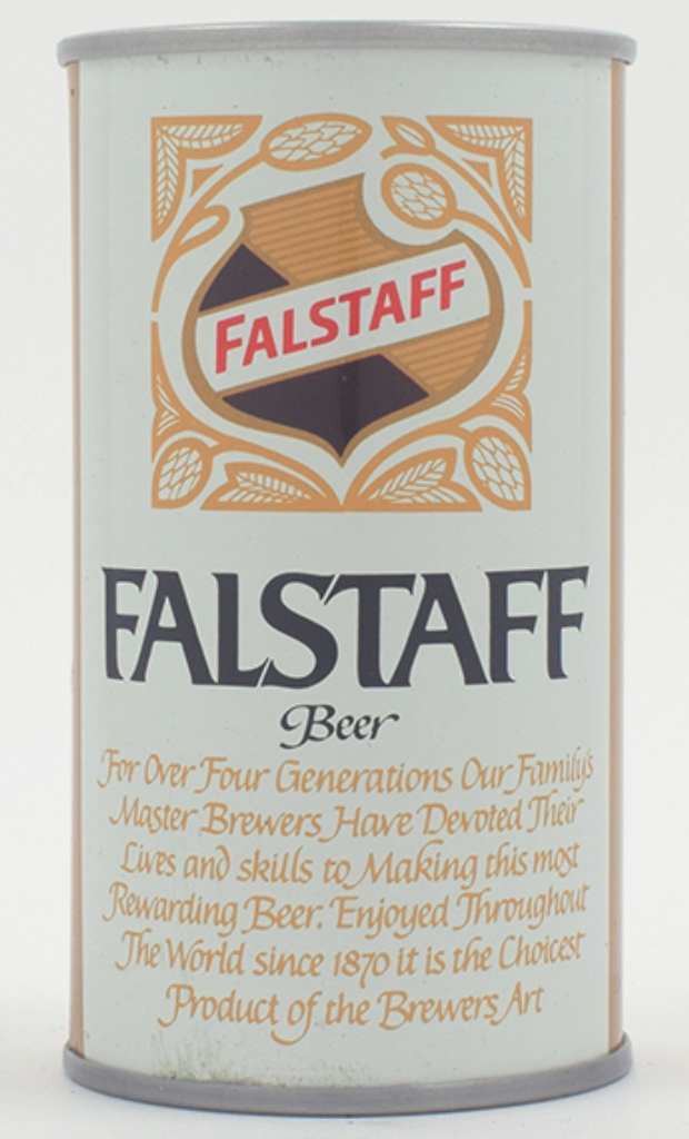 Falstaff Beer Test Can