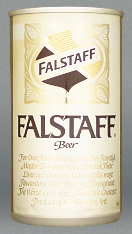 Falstaff Beer Test Can