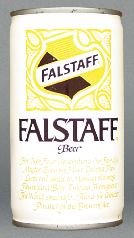 Falstaff Beer Test Can