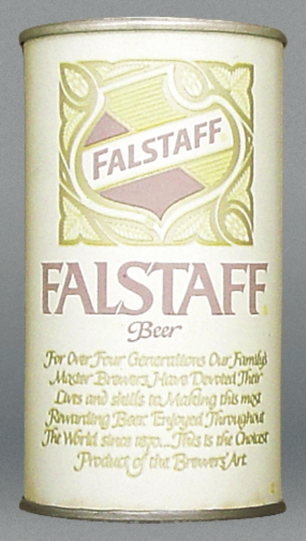 Falstaff Beer Test Can