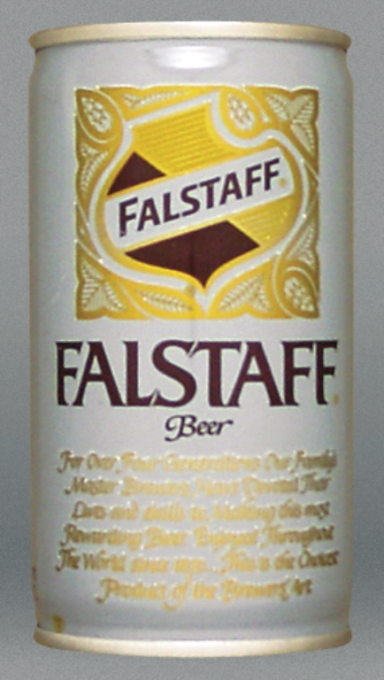 Falstaff Beer Test Can