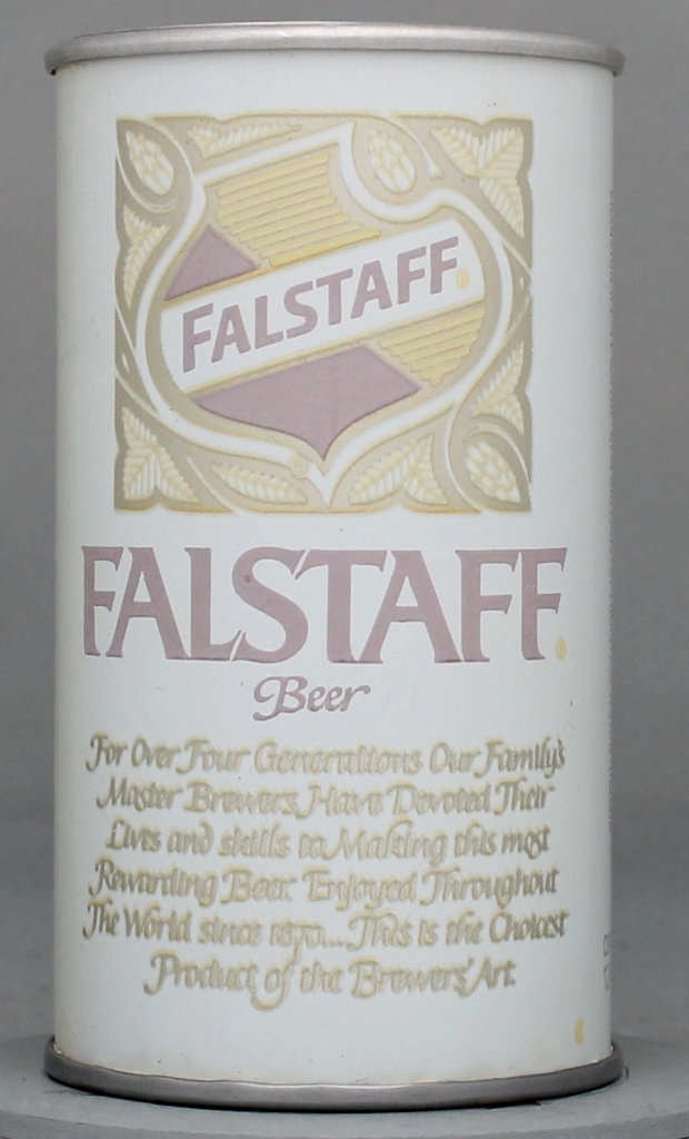 Falstaff Beer Test Can