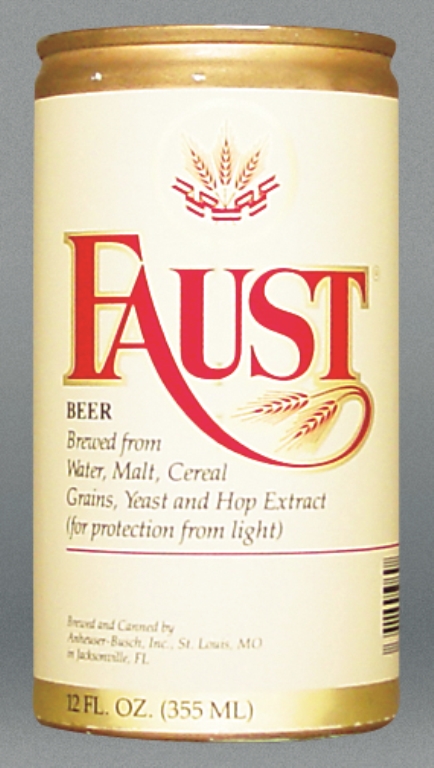 Faust Beer Test Can