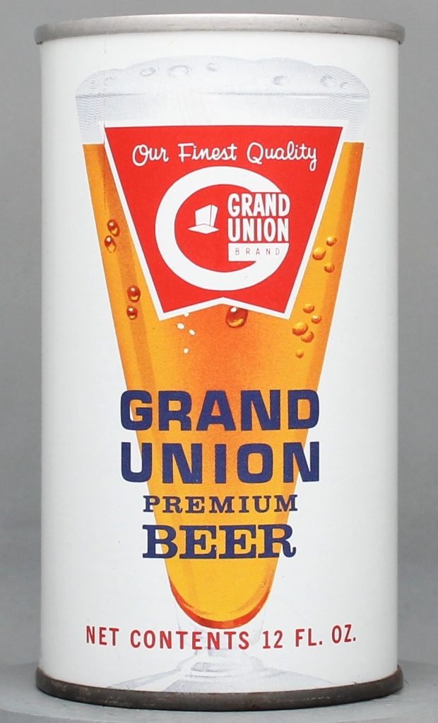 Grand Union Premium Beer Test Can