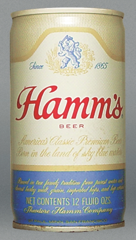 Hamm's Beer Test Can
