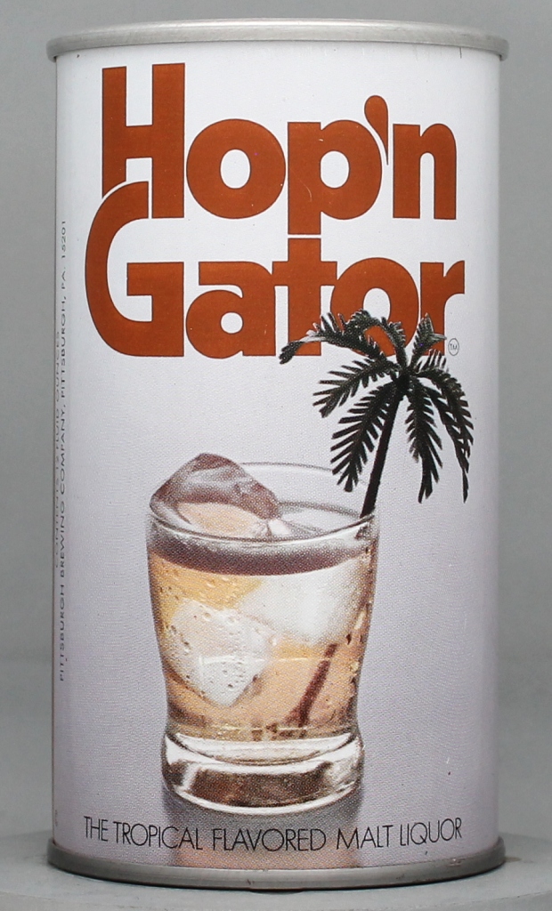 Hop'n Gator Tropical Flavored Malt Liquor Test Can
