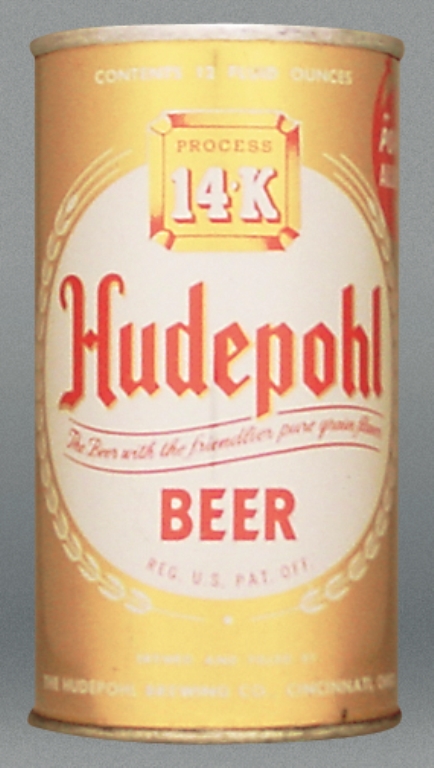 Hudepohl 14k Beer Test Can