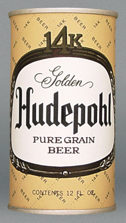Hudepohl Pure Grain Beer Test Can